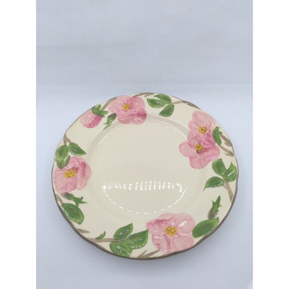 Franciscan Eathenware Desert Rose Staffordshire England  10.75"  plate - Picture 5 of 13